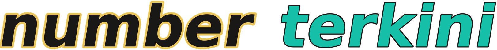 number terkini logo